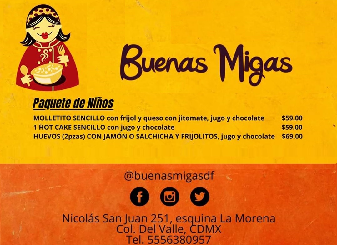 @buenasmigasdf Restaurantes y Cafés de México